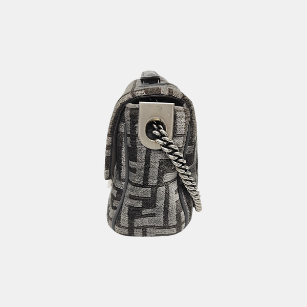 Baguette Medium Fabric Gray