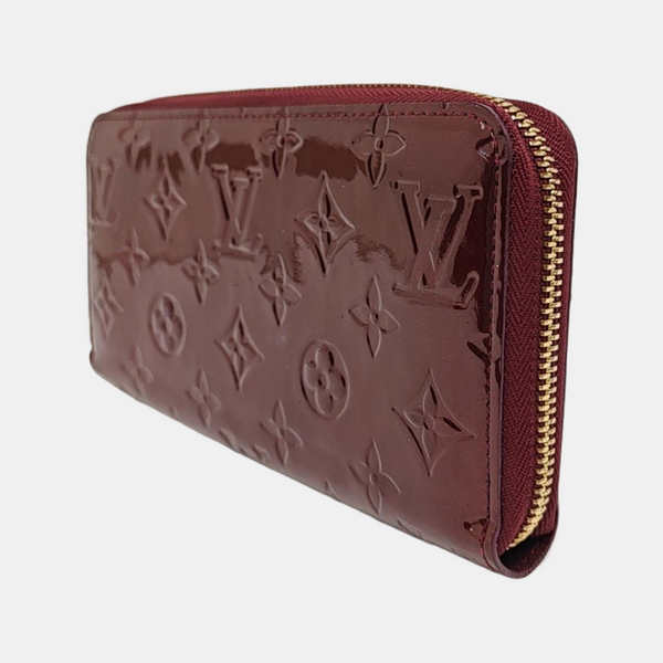 ZIPPY Calfskin Purple Wallet