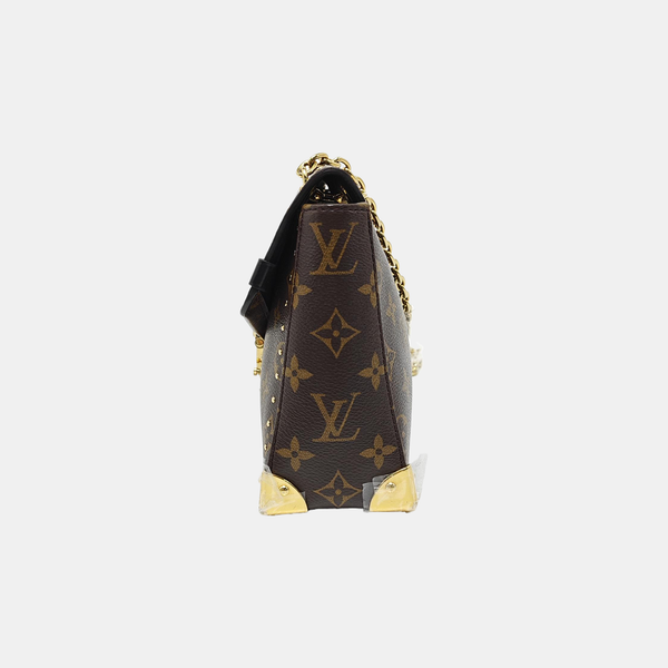 TRUNKIE Monogram Coated Canvas Brown