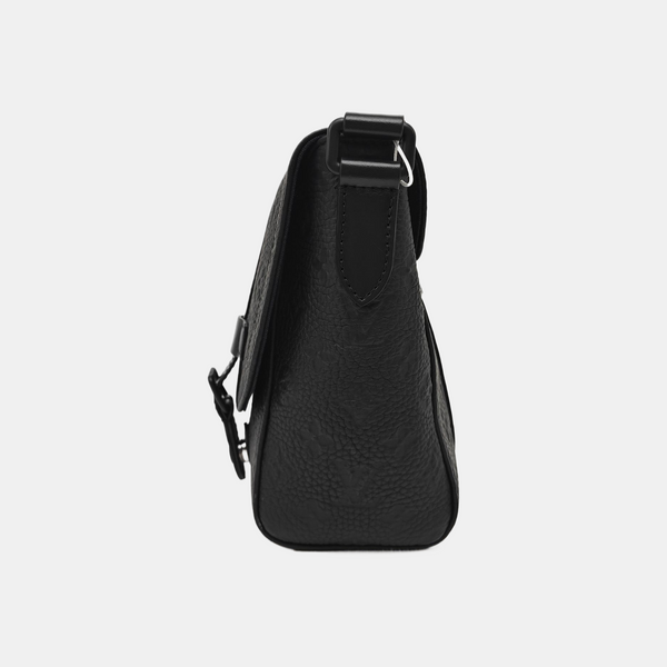 CHRISTOPHER Monogram Calfskin Black