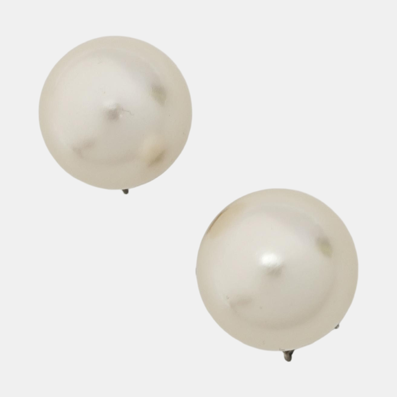 Dior Tribales Metal Silver Stud Earrings