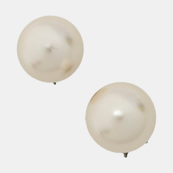 Dior Tribales Metal Silver Stud Earrings