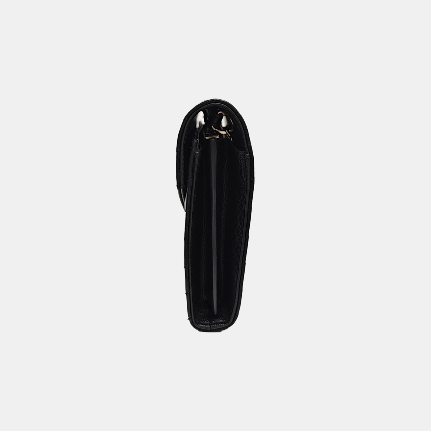 MONOGRAM Medium Chevron Calfskin Black