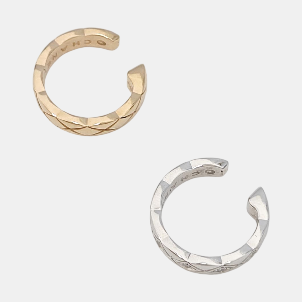 COCOCRUSH 18k Gold Multicolor Clip On Earrings