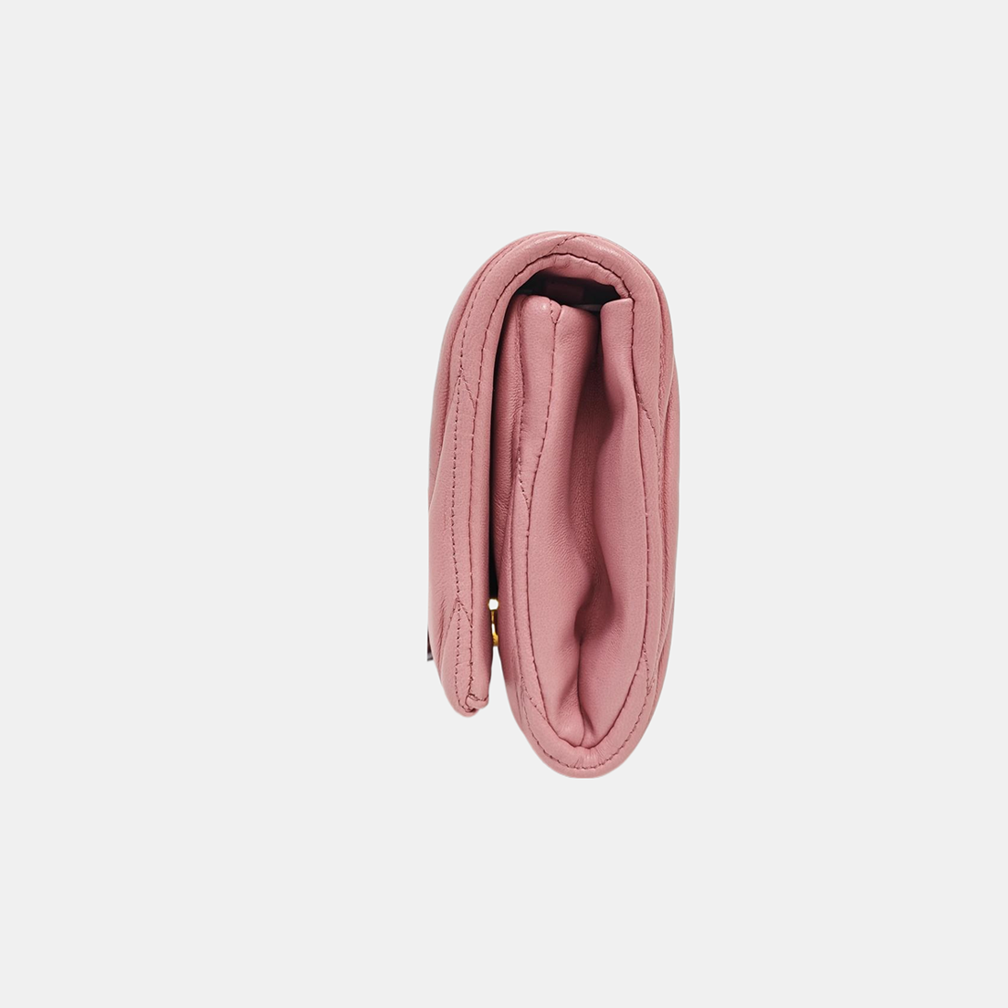 Quilted Lambskin Shoulder Bag Pink