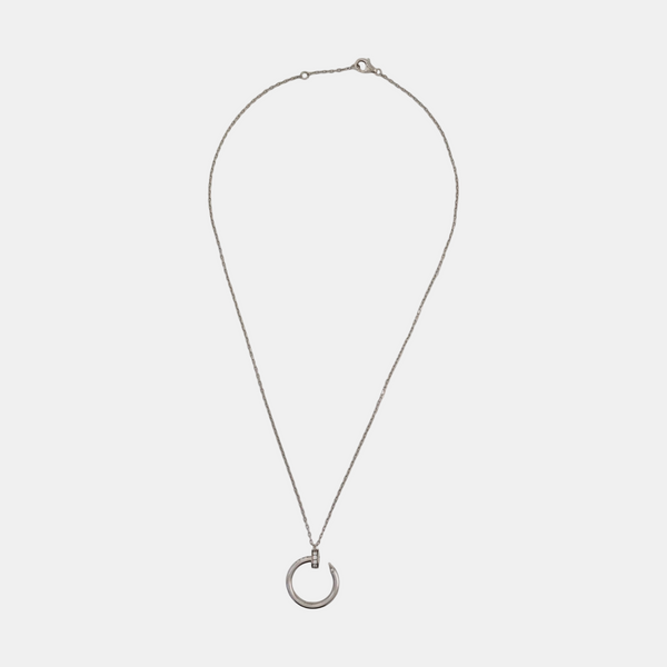 JUSTE UN CLOU 18k White Gold Silver Necklace