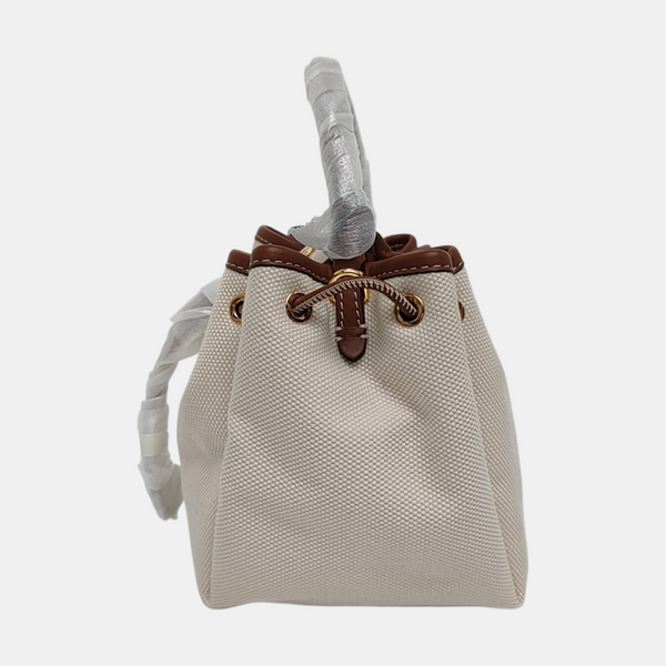 TB Mini Canvas Beige