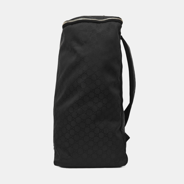 Monogram Canvas Backpack Black