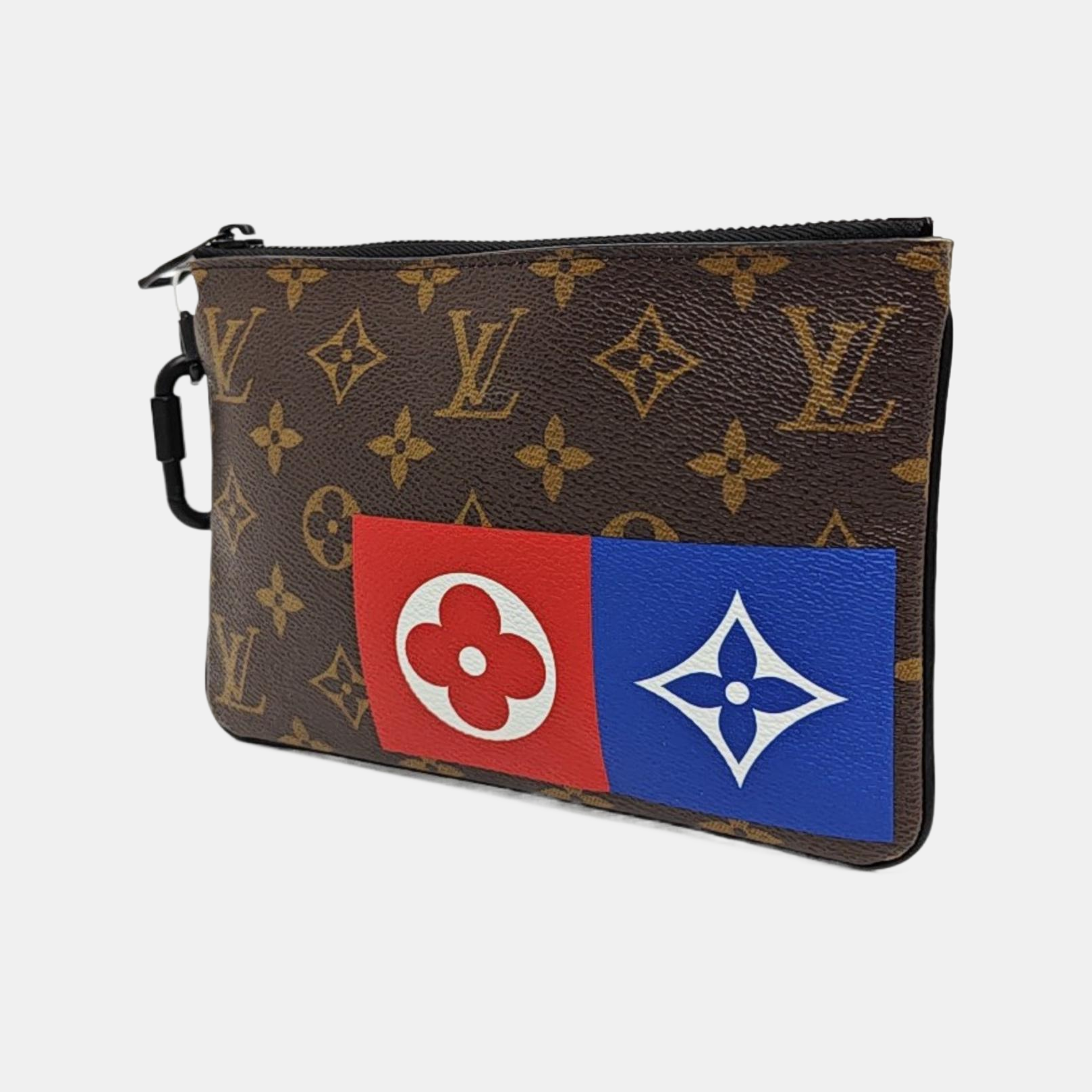 POCHETTE CHAINE MM Monogram Coated Canvas Brown