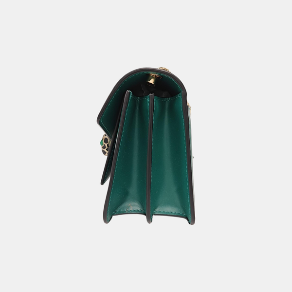 SERPENTI FOREVER Small Calfskin Green