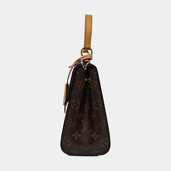 CLUNY PM Monogram Coated Canvas Brown