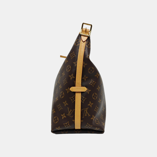 CARRYALL MM Monogram Coated Canvas Brown