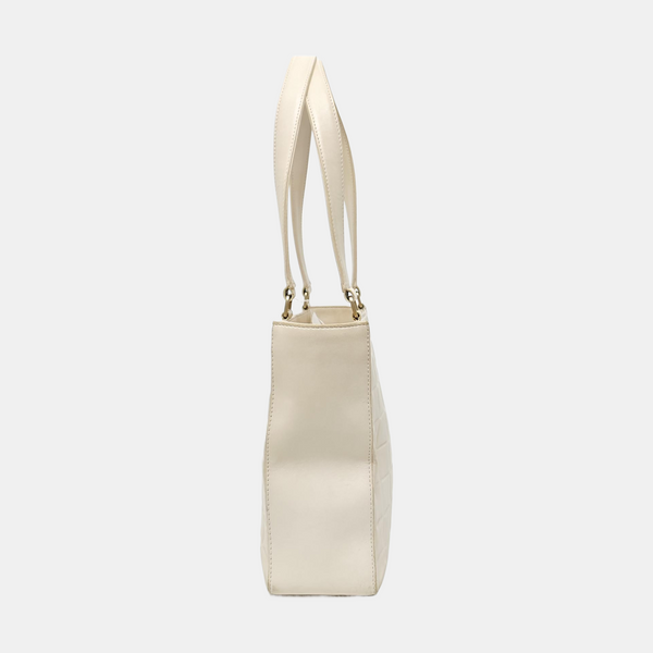 CHOCOLATE BAR Lambskin White