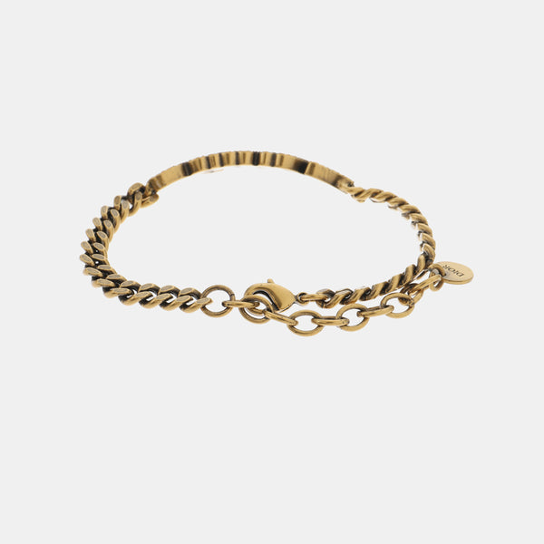 Pulsera J'adior de metal dorado