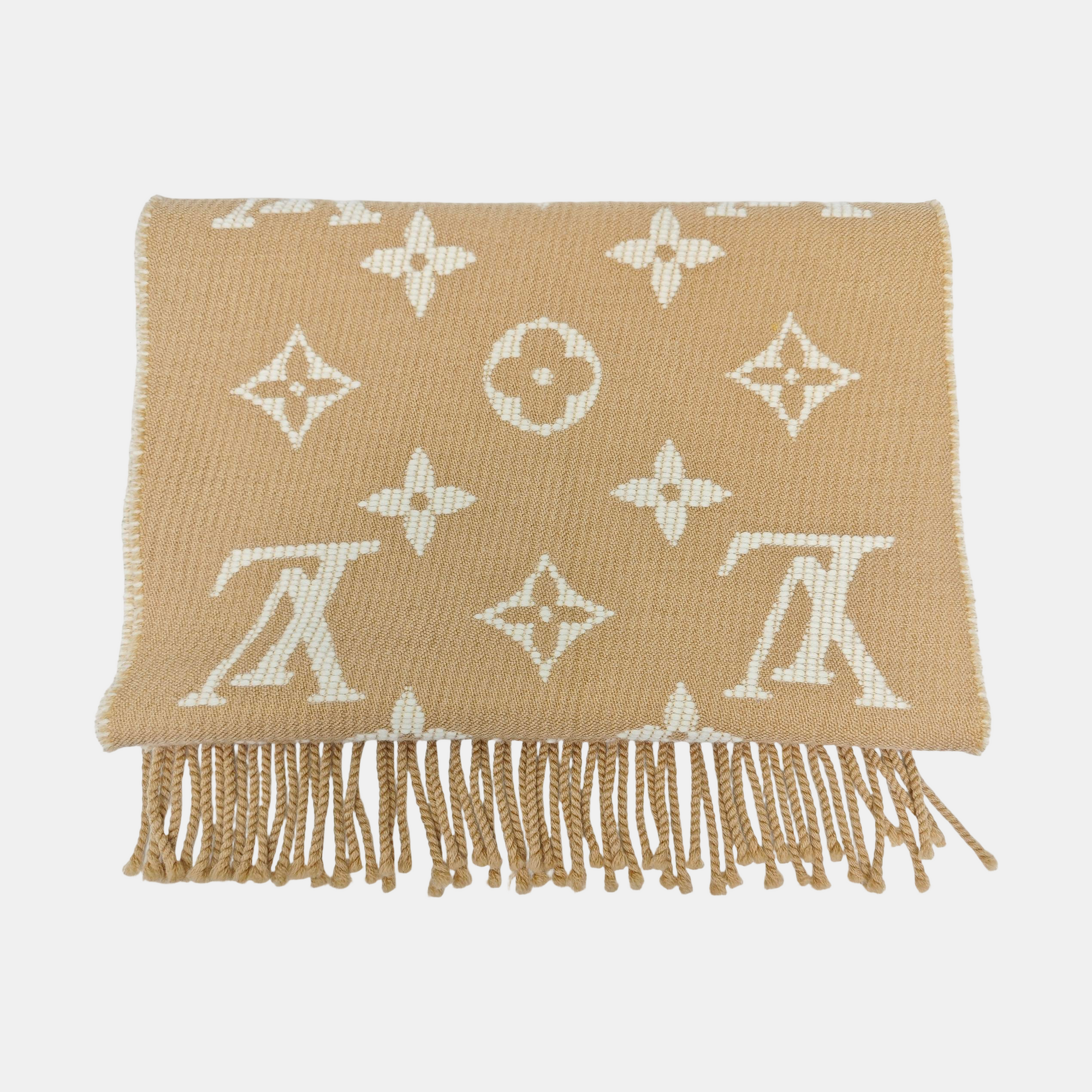 Wool Scarf Beige