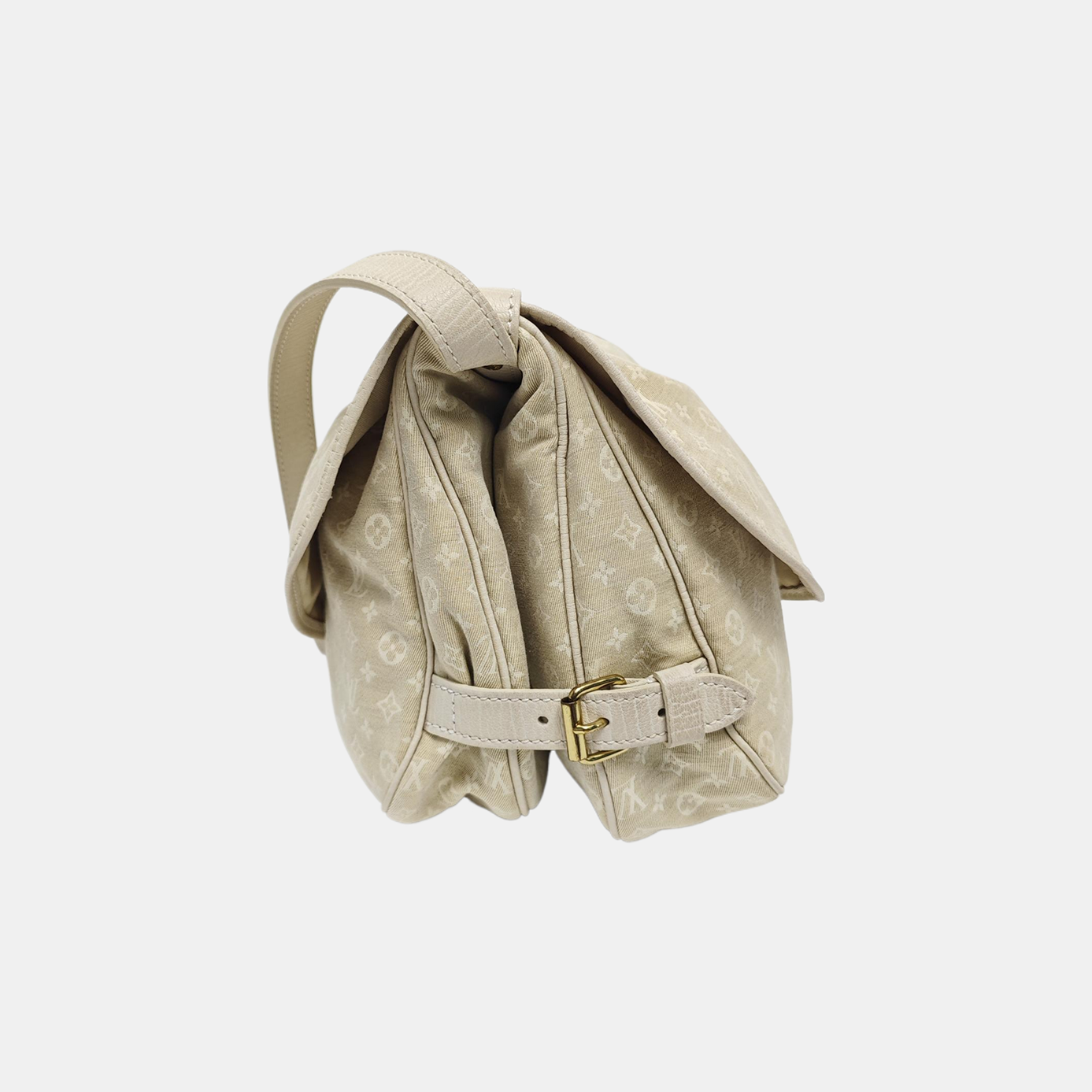 SAUMUR 28 Monogram Canvas Beige