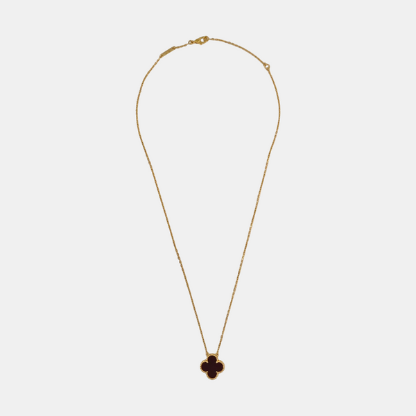 Vintage Alhambra 18k Gold Necklace