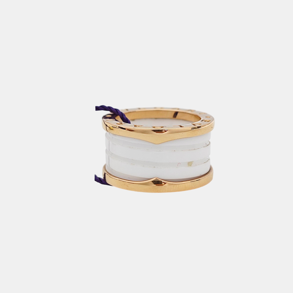 B.ZERO1 18k Rose Gold Ring EU 51