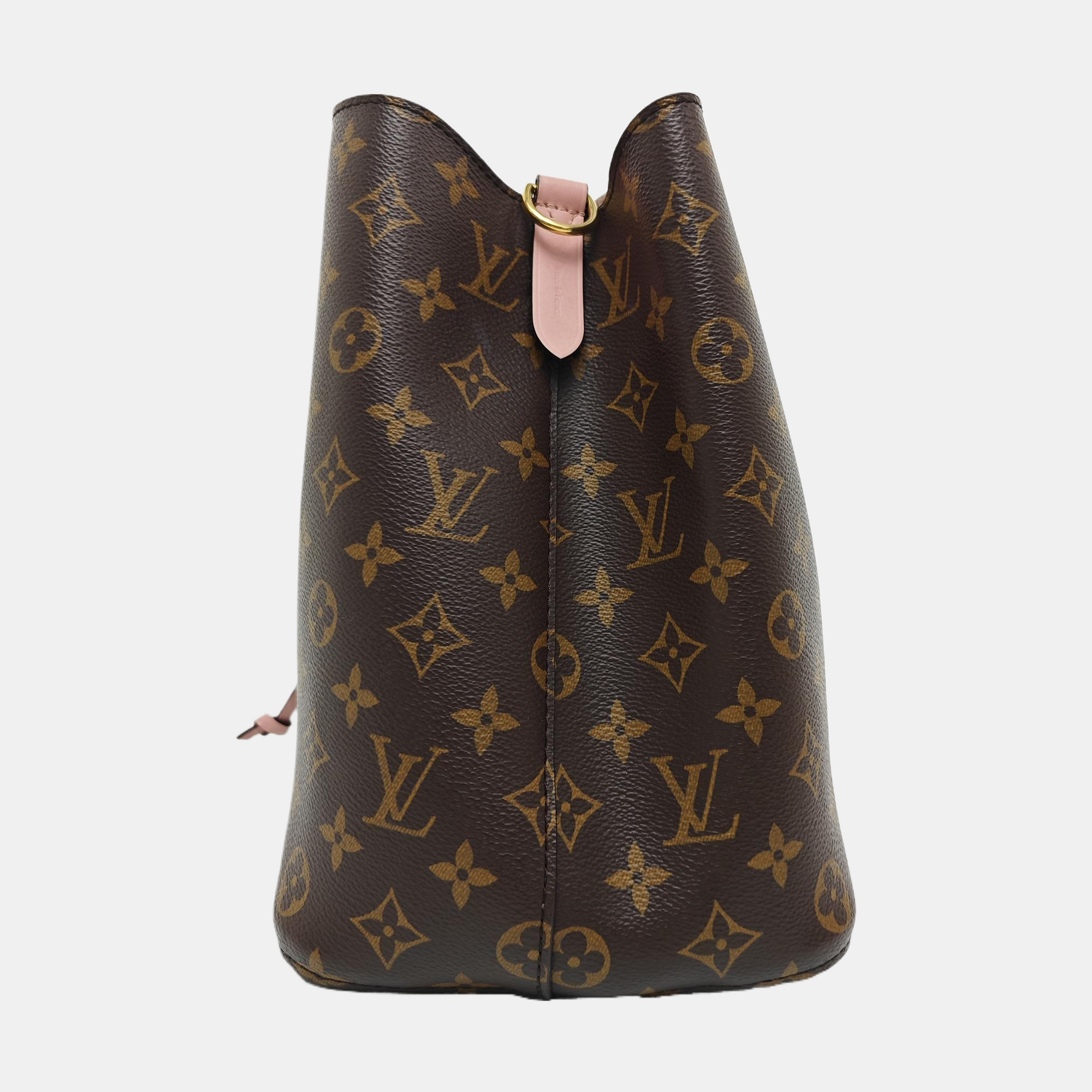 NÉONOÉ MM Monogram Coated Canvas Brown