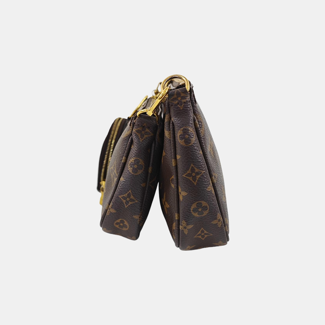 MULTI Monogram Coated Canvas Brown