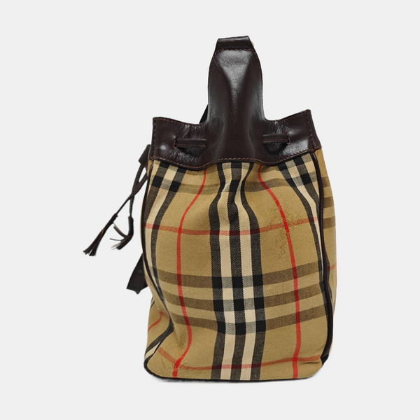 Canvas Shoulder Bag Brown