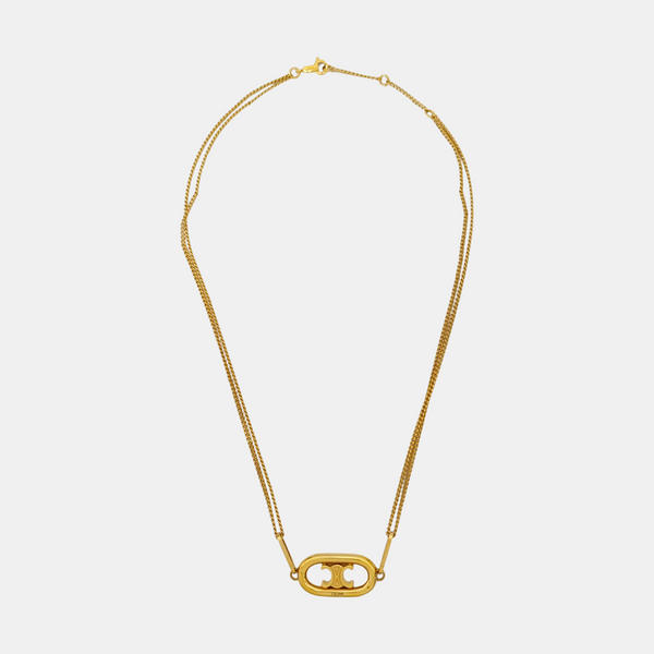 MAILLON TRIOMPHE Brass Gold Necklace
