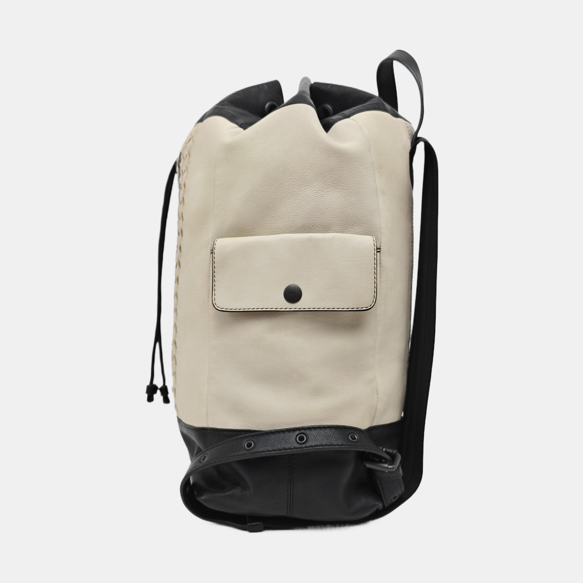 Calfskin Backpack White
