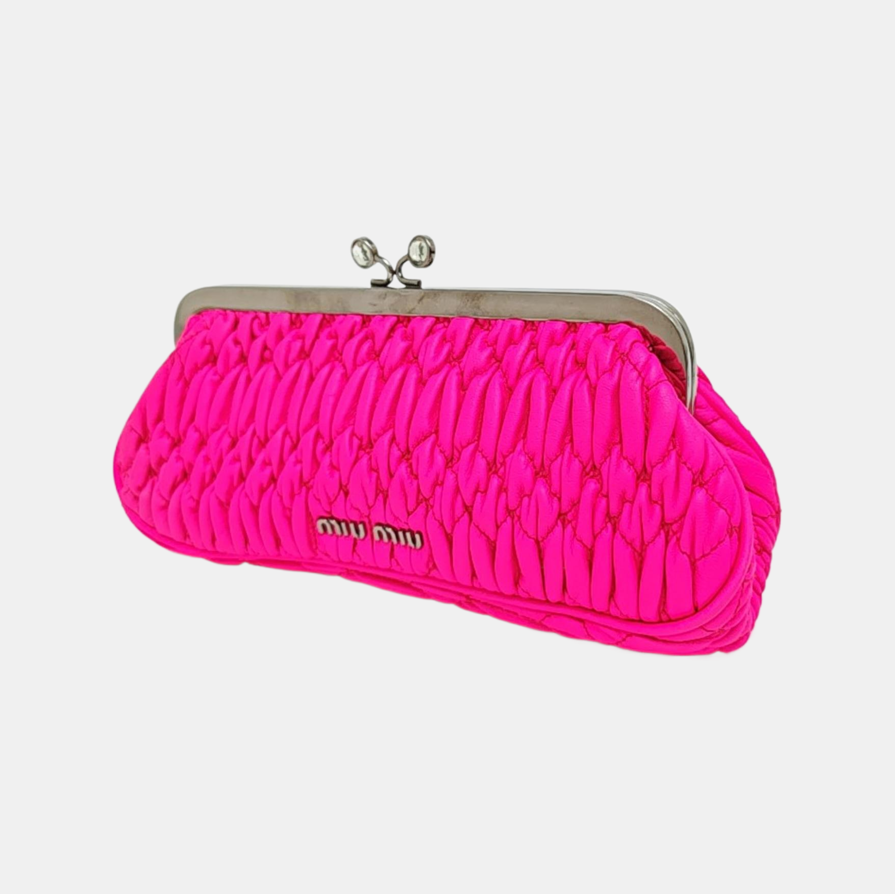 Mini Bag Quilted Lambskin Red