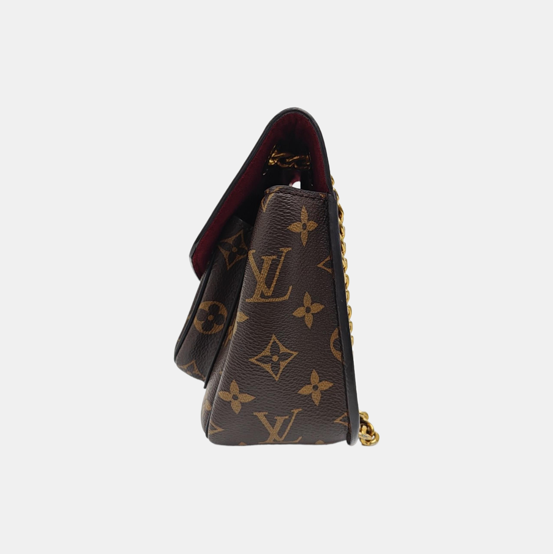 PASSY Monogram Coated Canvas Brown
