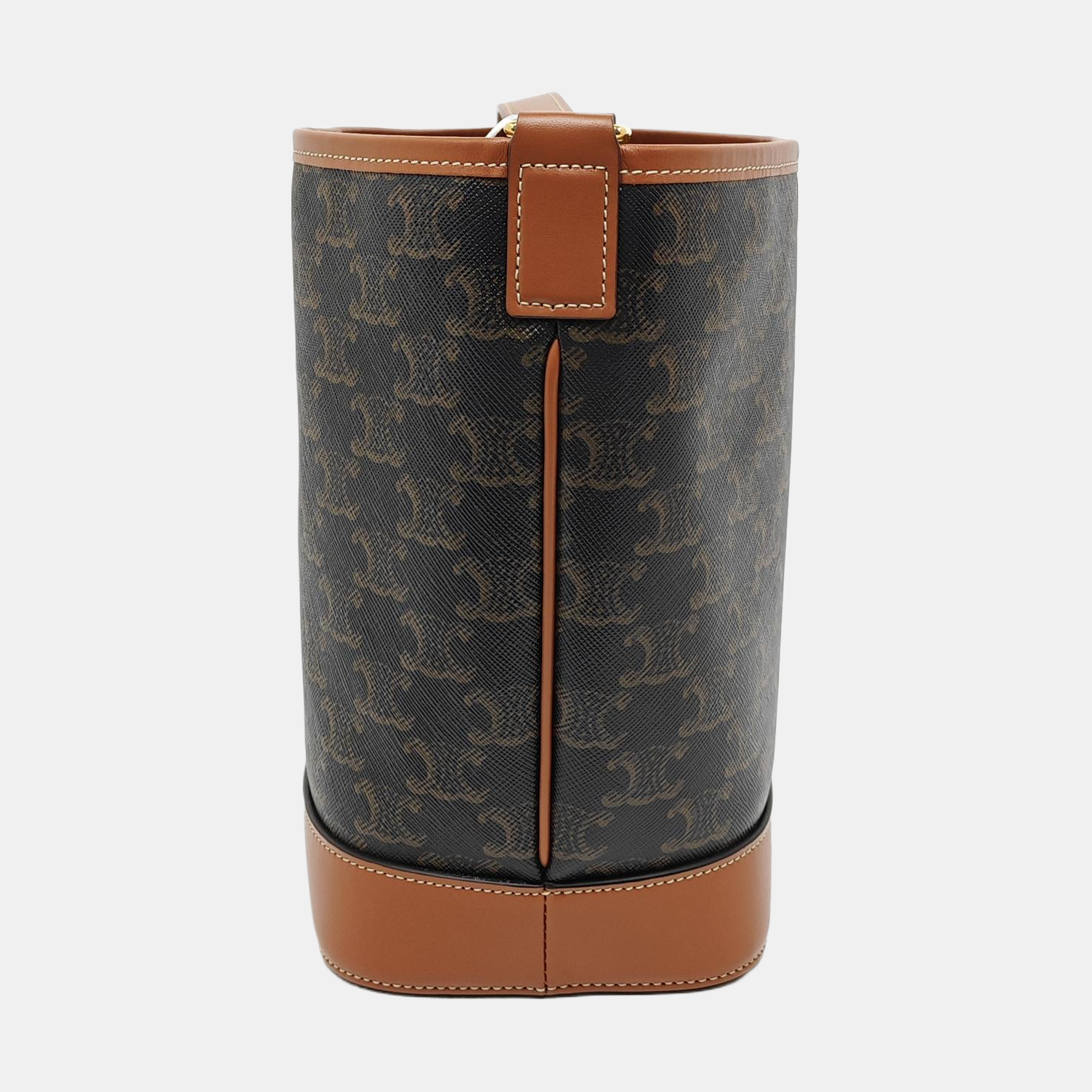 TRIOMPHE CANVAS Small Coated Canvas Brown