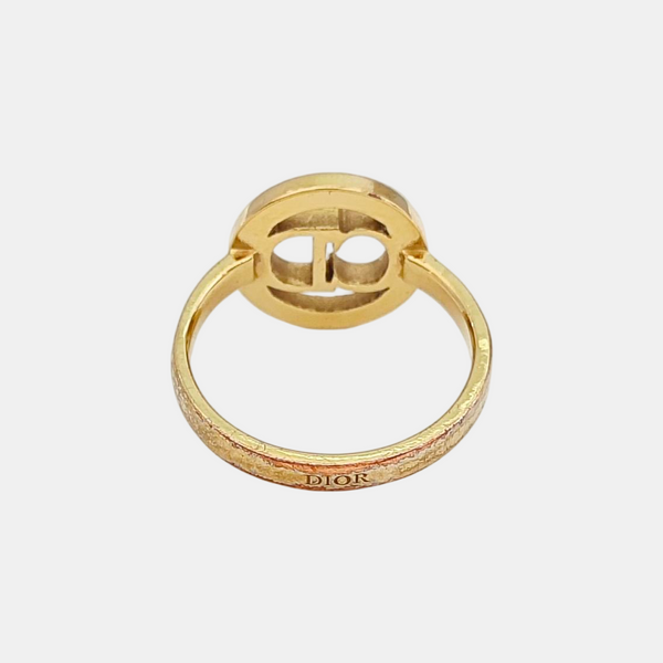 Clair D Lune Metal Gold Ring EU 51