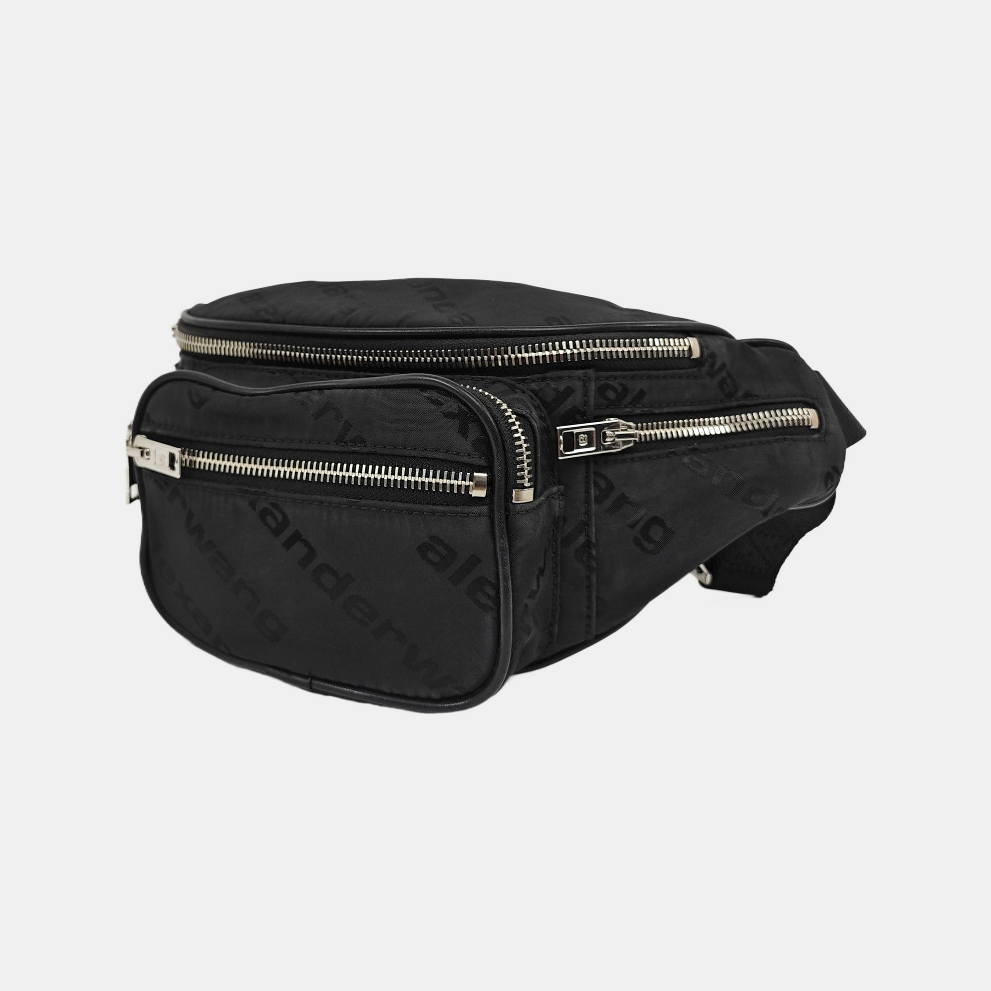 Fabric Belt Bag Black
