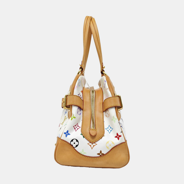 LV × TM CLAUDIA Monogram Coated Canvas White