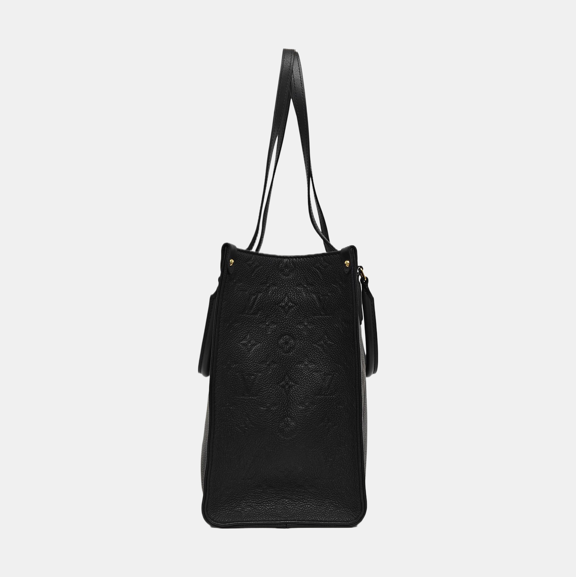 ONTHEGO MM Monogram Calfskin Black