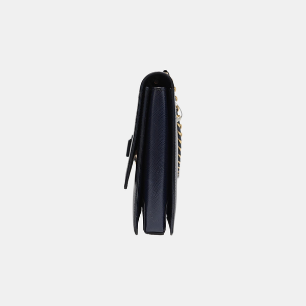 Ginny Calfskin Blue