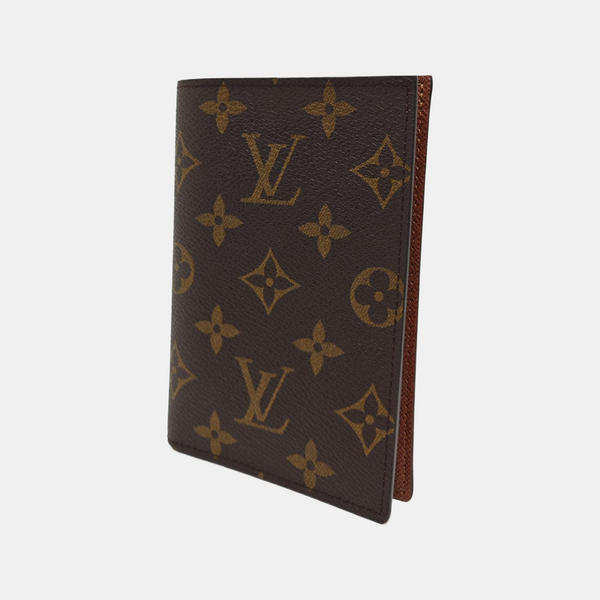 Monogram Coated Canvas Wallet Brown