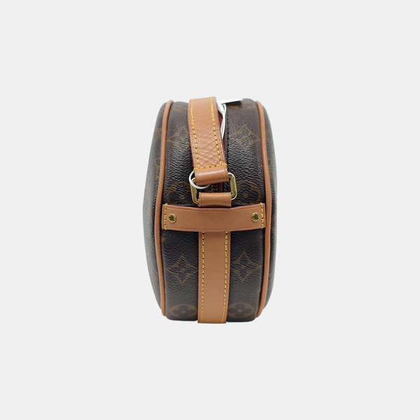 BOITE CHAPEAU PM Monogram Coated Canvas Brown