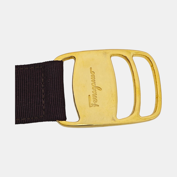 Fabric Belt Brown