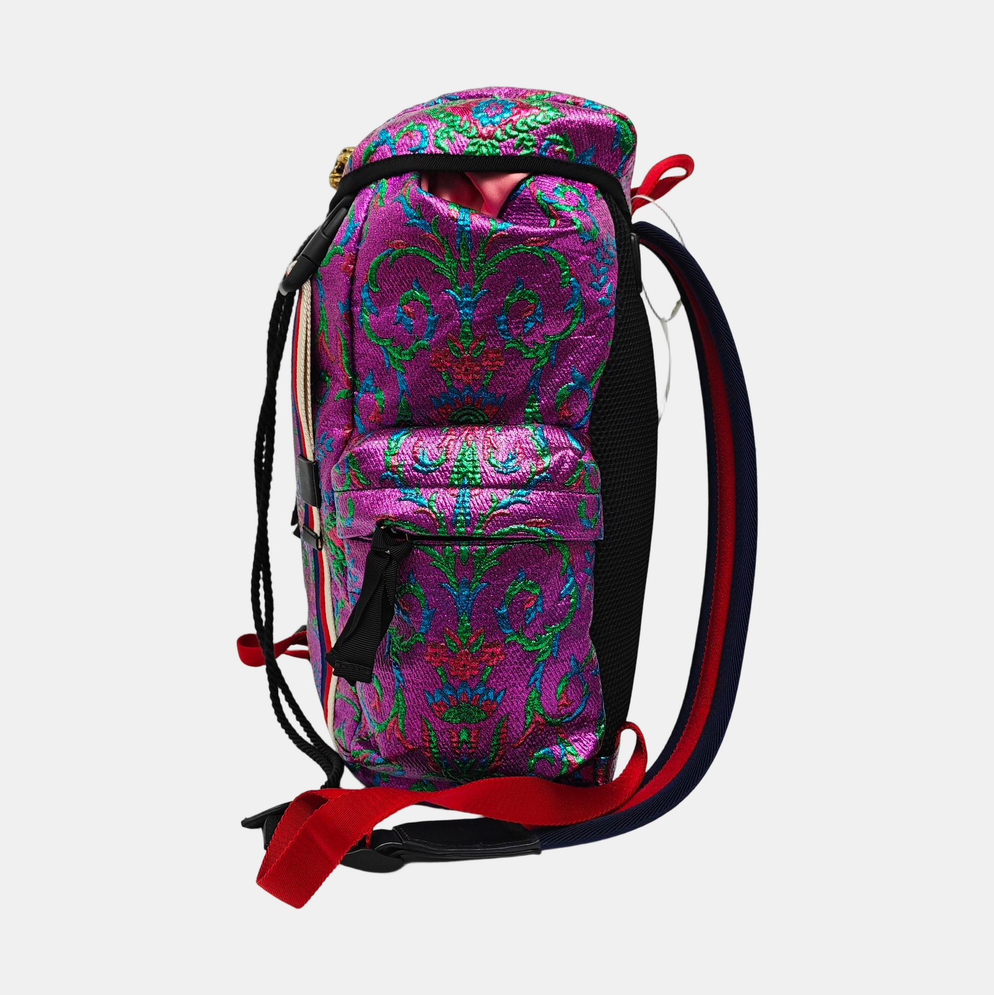 Fabric Backpack Purple