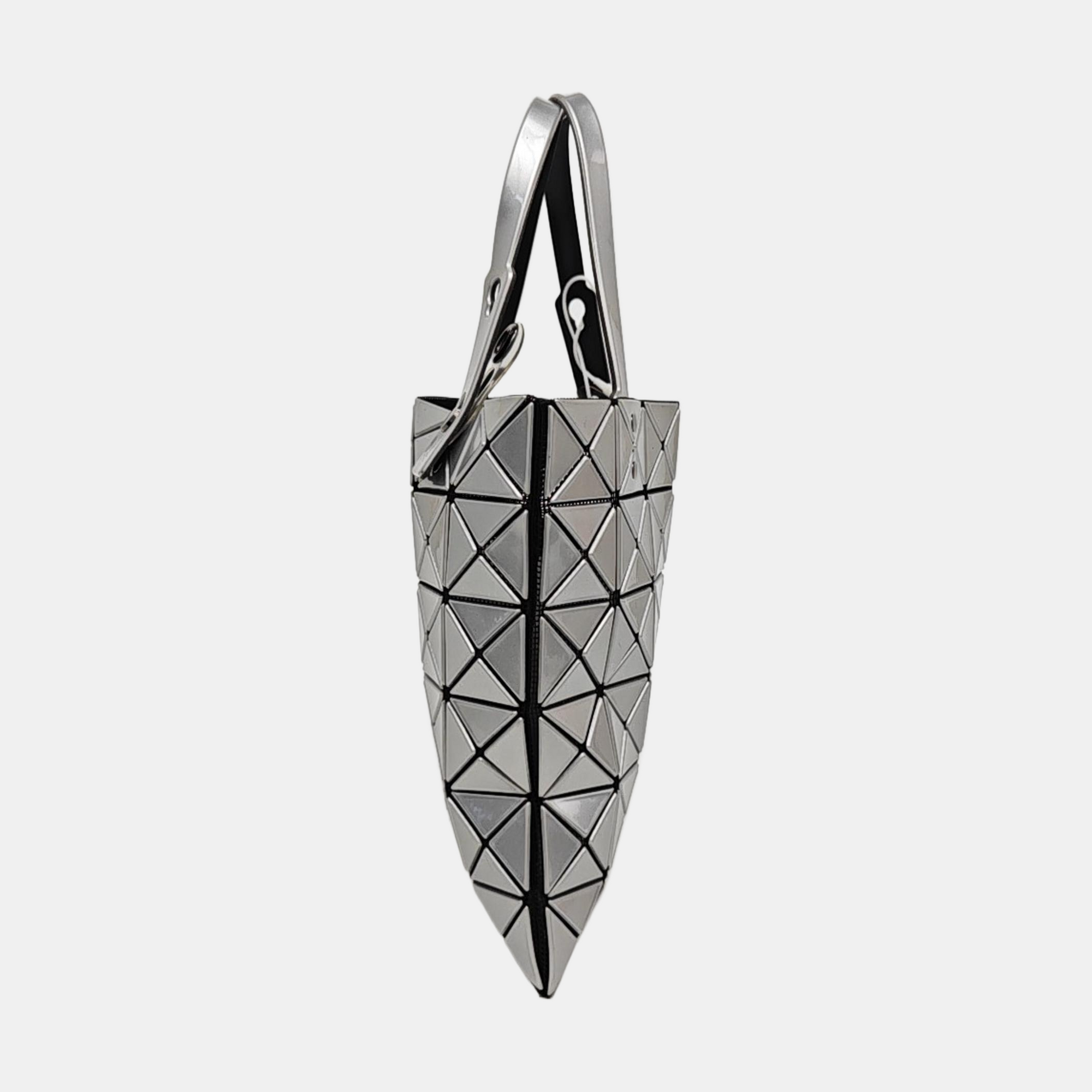 Special Material Tote Bag Mini Silver