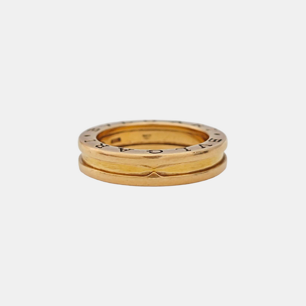 B.ZERO1 18k Rose Gold Ring EU 52