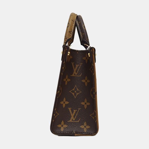 ONTHEGO BB Monogram Coated Canvas Brown