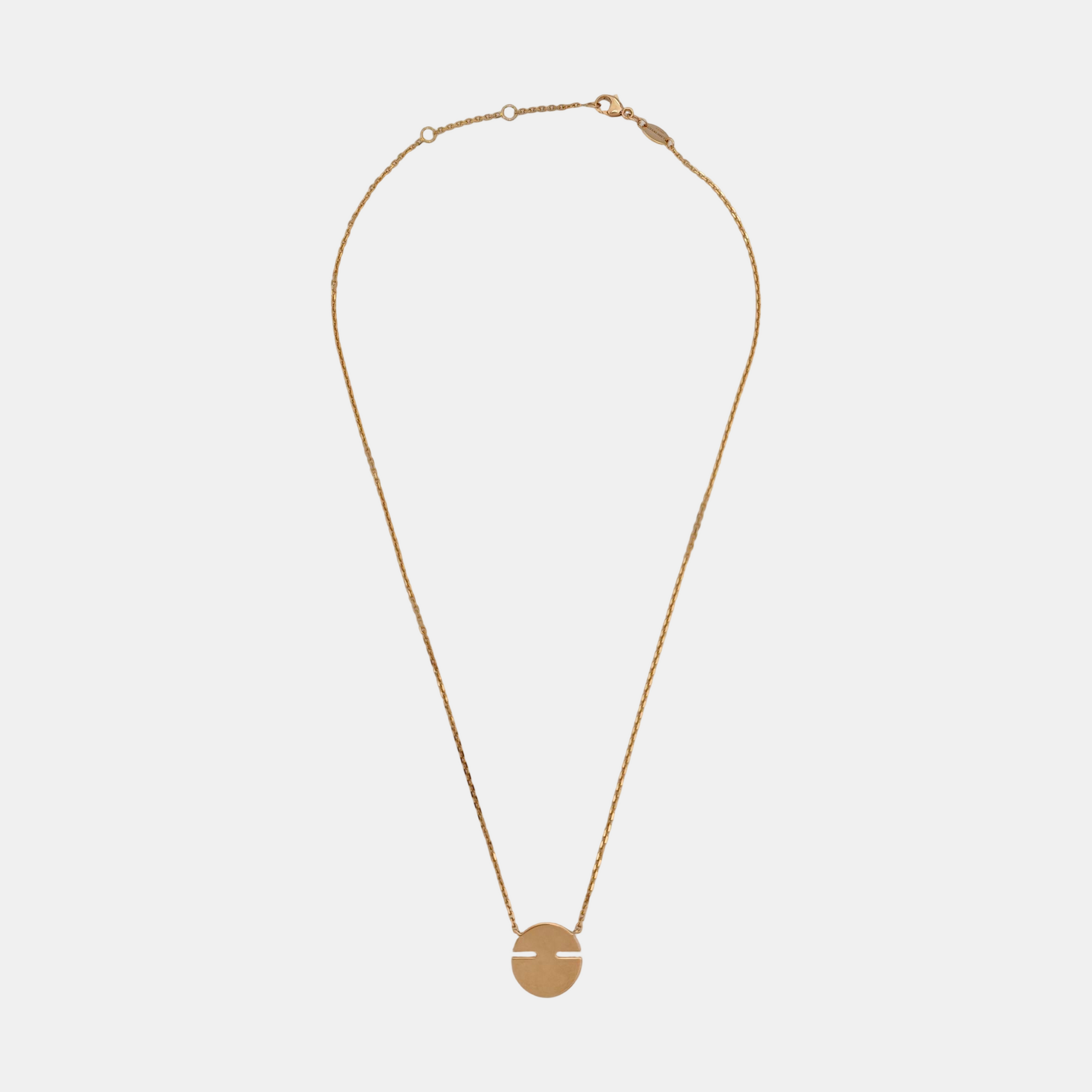 Jeux De Liens 18k Rose Gold Necklace