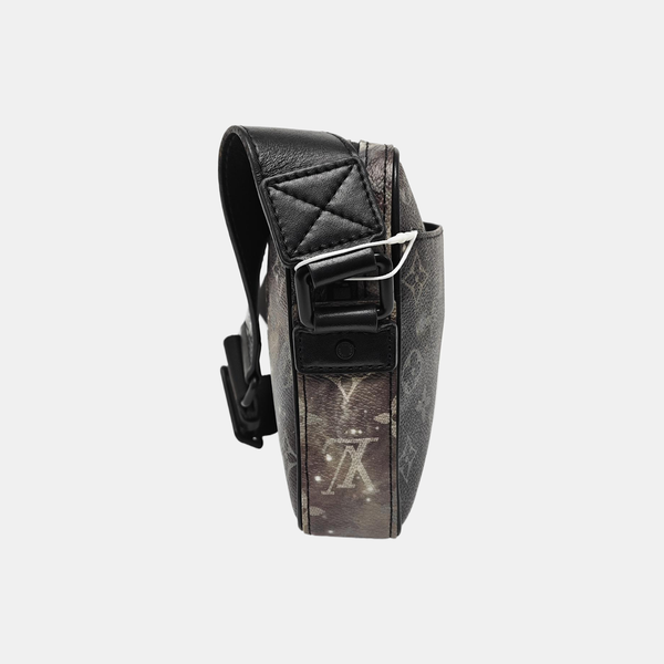 ALPHA Monogram Coated Canvas Gray