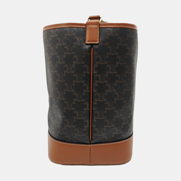 TRIOMPHE CANVAS Medium Coated Canvas Brown