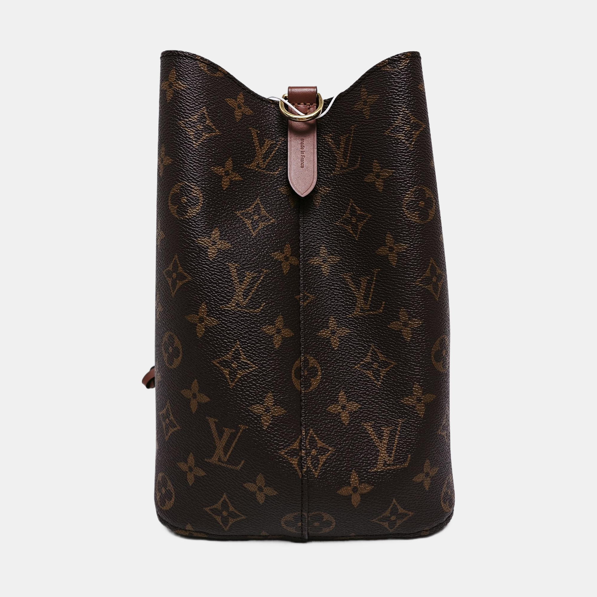 NÉONOÉ MM Monogram Coated Canvas Brown