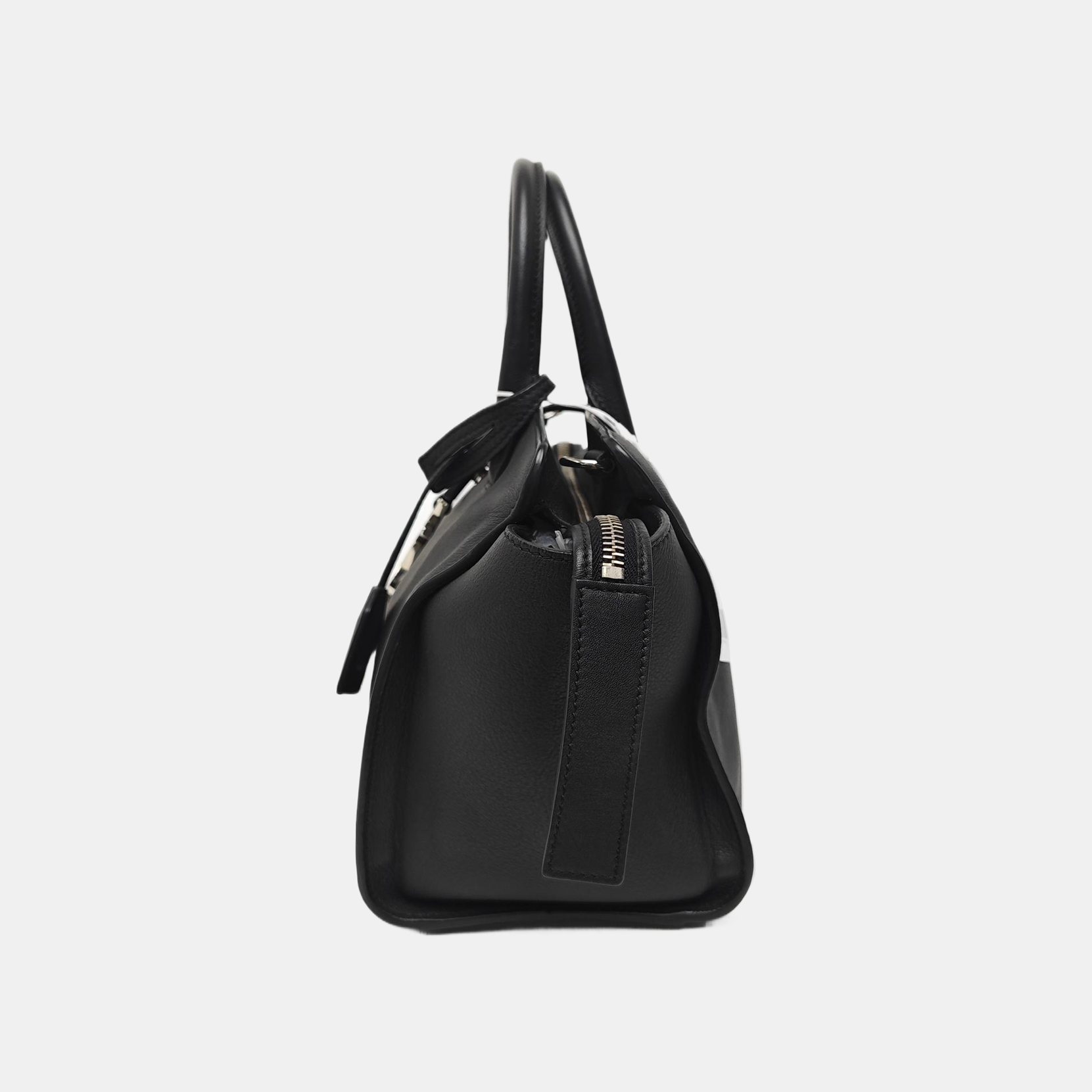 DOWNTOWN CABAS Calfskin Black