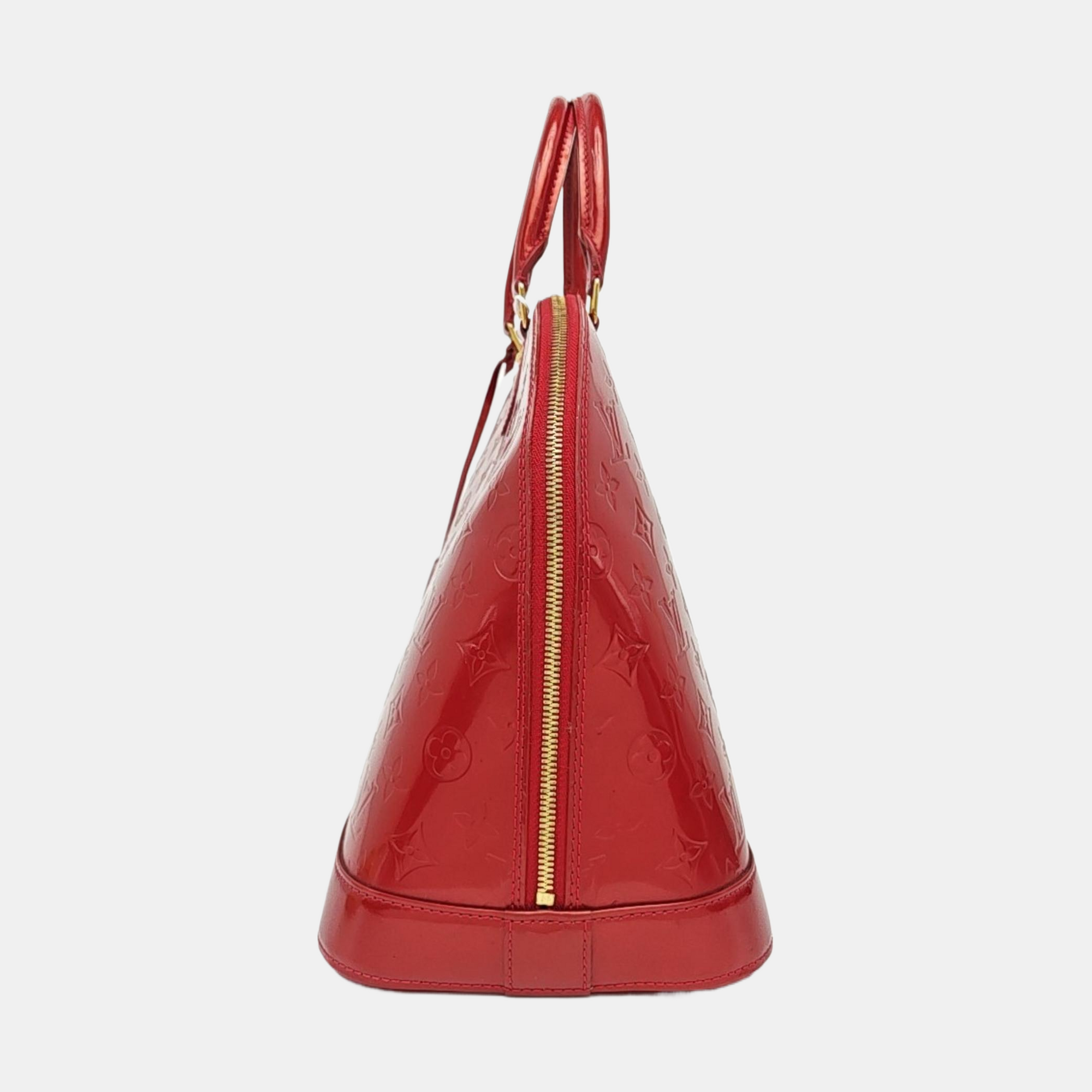ALMA GM Monogram Calfskin Red