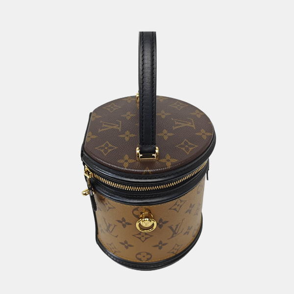 CANNES PM Monogram Coated Canvas Brown
