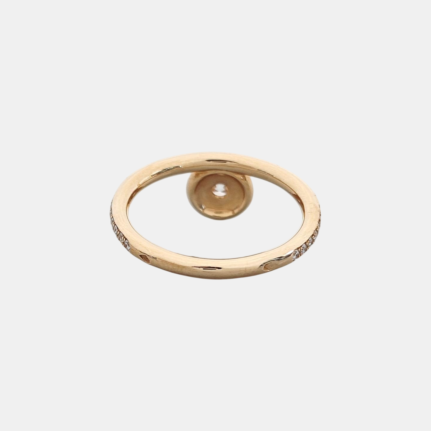 18k Rose Gold Ring EU 52